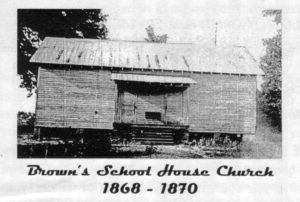 Brown's School house church